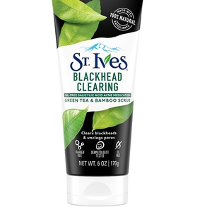 Cek Bpom St. Ives Blackhead Clearing Oil-free Salicylic Acid Green Tea & Bamboo Scrub