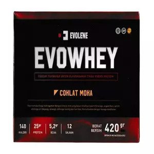 CEK BPOM Evowhey Pangan Tambahan untuk Olahragawan Tinggi Energi Protein Rasa Cokelat