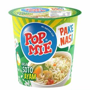 CEK BPOM Pop Mie Mi Instan Cup Rasa Soto Ayam Dengan Nasi