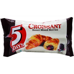 CEK BPOM 5 Days Roti Croissant Isi Selai Aneka Buah Beri (Sweet Mixed Berries Croissant)