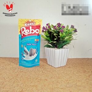 CEK BPOM Kuaci Biji Bunga Matahari Rasa Susu (Milk Flavor) Rebo