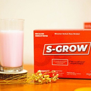 CEK BPOM Minuman Serbuk Rasa Stroberi S-Grow