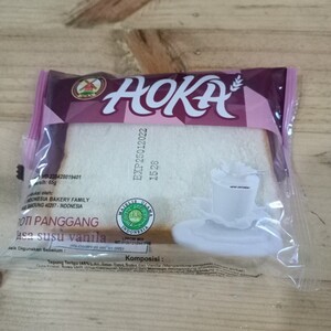 CEK BPOM Roti Panggang Rasa Susu Vanila Aoka