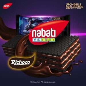 CEK BPOM Wafer Cokelat dengan Krim Cokelat Nabati Gen Alpha