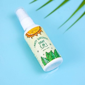 Cek Bpom 2in1 Minty Sunscreen Spray Lea Gloria