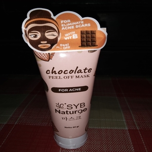 Cek Bpom Chocolate Peel Off Mask for Acne Syb Natur 90