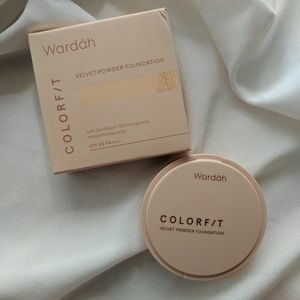 Cek Bpom Colorfit Velvet Powder Foundation 23W Warm Ivory Wardah