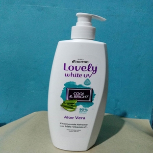 Cek Bpom Gel Lotion Cool & Bright ( Aloe Vera ) Emeron Lovely White Uv