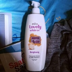 Cek Bpom Hand & Body Lotion Nourish & Bright (Bengkoang) Emeron Lovely White Uv