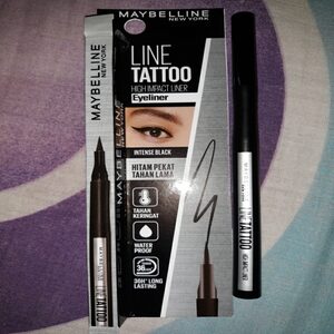 Cek Bpom Line Tattoo High Impact Liner Intense Black Maybelline