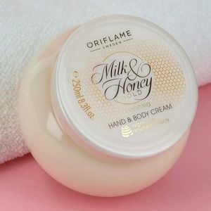 Cek Bpom Milk & Honey Gold Nourishing Hand & Body Cream Oriflame Sweden