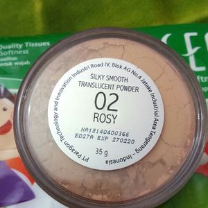 Cek Bpom Silky Smooth Translucent Powder 02 Rosy Make Over