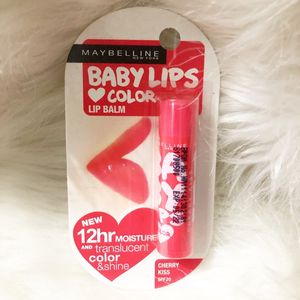 Cek Bpom Baby Lips Color Lip Balm Cherry Kiss Maybelline