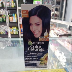 Cek Bpom Color Naturals Ultra Color - Gel Pewarna 3.1 Midnight Blue Garnier