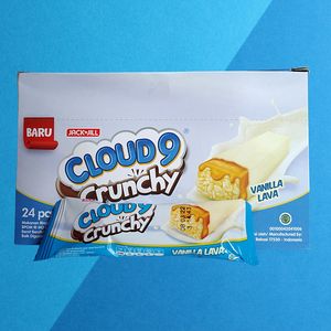 Cek Bpom Makanan Ringan Bar Krispi Bersalut Cokelat Rasa Vanila Jacknjill Cloud9