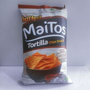 Cek Bpom Makanan Ringan Ekstrudat Jagung Rasa Sambal Balado (Tortilla Chips) Mr. Hottest Maitos