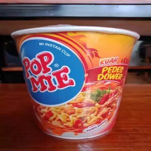 Cek Bpom Mi Instan Cup Kuah Pedas Dower Rasa Ayam Pedas Pop Mie