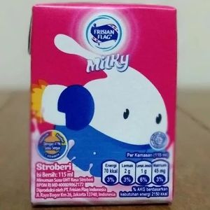 Cek Bpom Minuman Susu Uht Rasa Stroberi Frisian Flag - Milky Formula 2