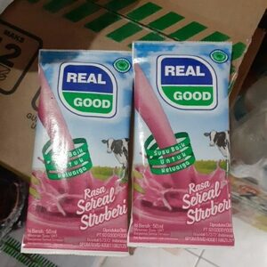 Cek Bpom Minuman Mengandung Susu Rasa Sereal Stroberi Real Good