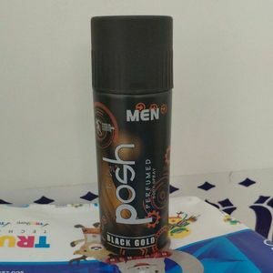 Cek Bpom Perfumed Body Spray Men ( Black Gold ) Posh