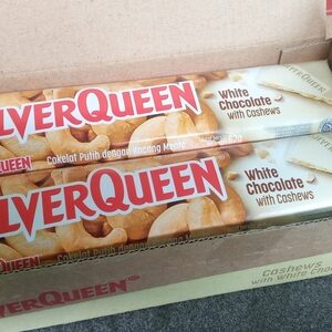 Cek Bpom Cokelat Putih Dengan Kacang Mente Silver Queen-Chunky