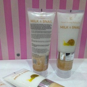 Cek Bpom Facial Glowing Peeling Gel With Milk & Snail Syb