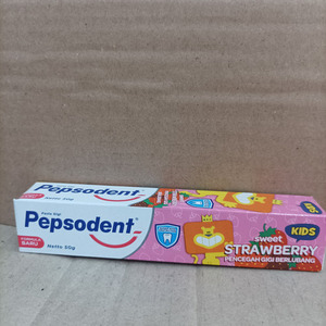 Cek Bpom Kids Strawberry (Pasta Gigi) Pepsodent