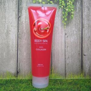 CEK BPOM Body Spa Body Exfoliating Gel Strawberry With Collagen