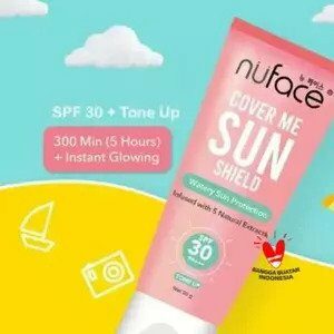 CEK BPOM Cover Me Sun Shield Watery Sun Protection SPF 30 PA +++ Tone Up