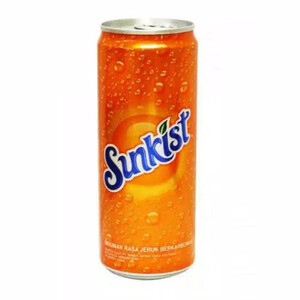 CEK BPOM Sunkist Minuman Rasa Jeruk Berkarbonasi (Carbonated Orange)