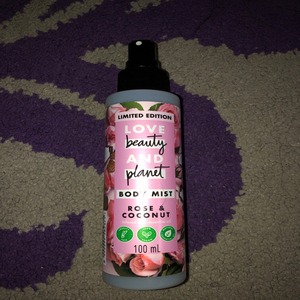 Cek Bpom Vegan Body Mist in Rose & Coconut Love Beauty And Planet