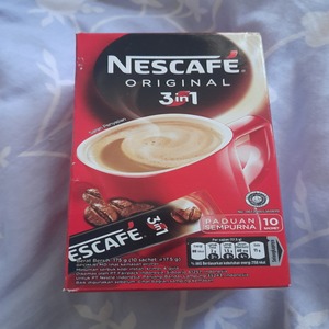 Cek Bpom Minuman Serbuk Kopi Instan, Krimer Dan Gula (3in1 Original) Nescafe