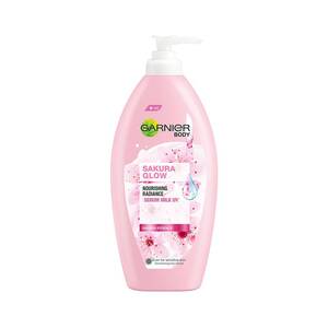 CEK BPOM Garnier Skin Naturals Sakura Glow Hyaluron Body Serum Lotion