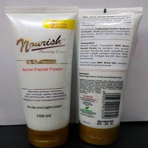 Cek Bpom Acne Facial Foam, Acne Series Nourish Beauty Care