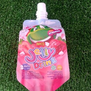 Cek Bpom Minuman Jeli Rasa Stroberi Dengan Nata De Coco (Jelly Drink) Inaco