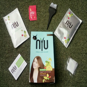 Cek Bpom NYU Creme Hair Colour Natural Brown