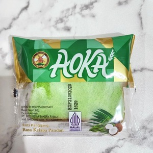 Cek Bpom Roti Panggang Rasa Kelapa Pandan Aoka