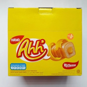 Cek Bpom Makanan Ringan Ekstrudat Salut Krim Keju Nabati Ahh Richeese