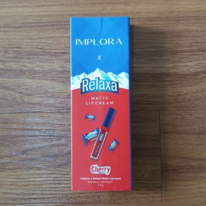 Cek Bpom X Relaxa Matte Lipcream - Cherry Implora