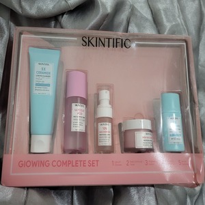 Cek Bpom Glowing Complete Set 5pcs Skintific