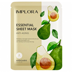 Cek Bpom Essential Sheet Mask Anti-Aging Implora