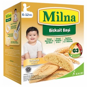 Cek Bpom Makanan Pendamping Asi Kudapan Biskuit Rasa Original Untuk Bayi Usia 6-12 Bulan Milna (Desain R20)