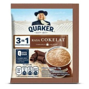 Cek Bpom Minuman Serbuk Serealia 3in1 Rasa Cokelat Quaker