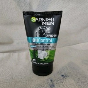 Cek Bpom Men OilControl Charcoal Anti-Impurities 3-in-1 Wash Scrub Mask Garnier